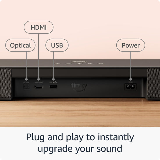 Amazon Fire TV Soundbar Plus — 5.1 channel with Dolby Atmos and subwoofer