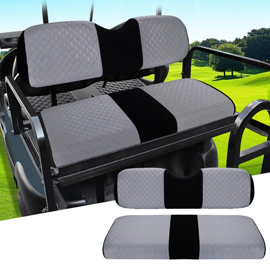 Roykaw vehicle seat cover — breathable double-layer fabric for EZGO TXT front seat