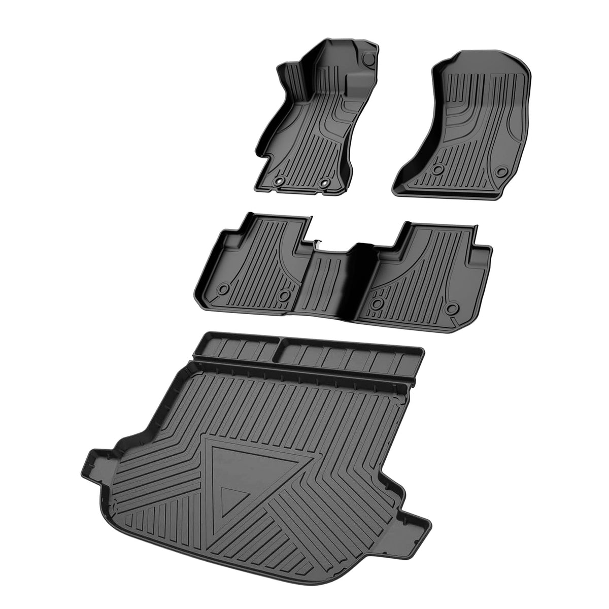 AOMSAZTO vehicle mat - All weather protection for Subaru Forester 2014-2018.