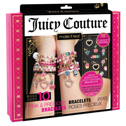 ART_CRAFT_KIT — Juicy Couture pink and precious bracelet kit for tweens