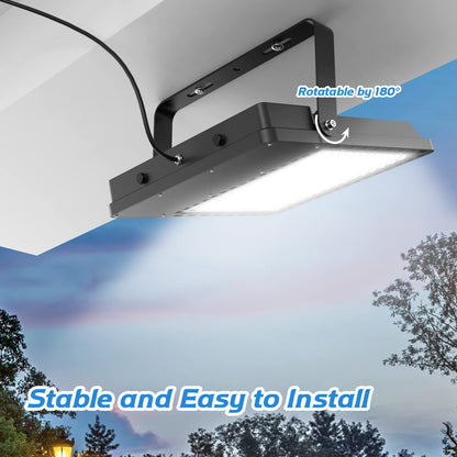 ILLSTAR 400W LED Stadium Lights,60000LM Super Bright LED Flood Light Outdoor for Arena,Backyard,Parking lot,Warehouse etc,100-277V Input,ETL Certification IP66 Waterproof.