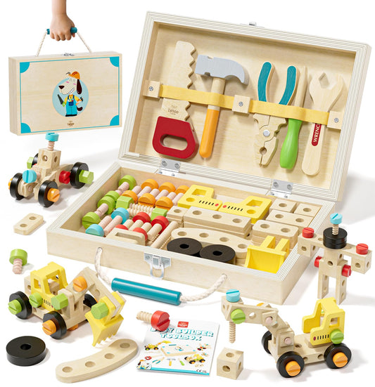 Lehoo Castle kids tool set — Imaginative play for little builders