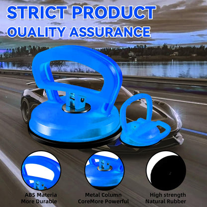 Tvhori Car Dent Puller, 3-Pack Car Handheld Puller,Upgraded Model Car Dent Puller Kit,Strong Car Dent Remover.Repair kit for car Bodies, Glass,Ceiling and Moving Objects(Blue).