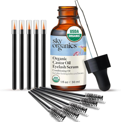 Hair styling agent — Organic castor oil for hair and scalp care