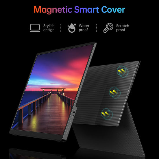VILVA portable monitor - 15.6 inch 1080P FHD with USB-C and HDMI connectivity