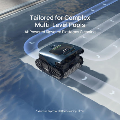 Beatbot AquaSense 2 cordless robotic pool vacuum — AI mapping and app control