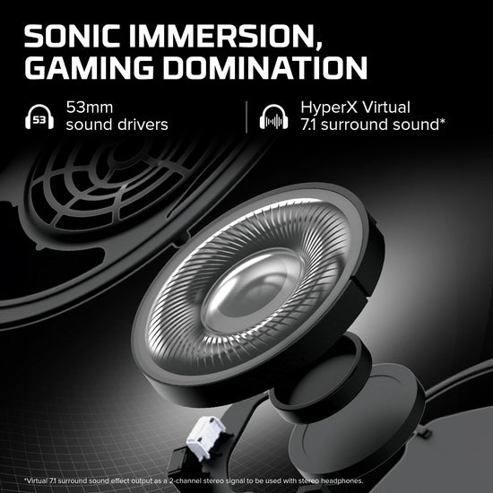 HyperX Cloud II headphones — gaming headset with virtual 7.1 surround sound