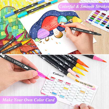 Marking pen — Caliart dual brush tip for coloring and journaling