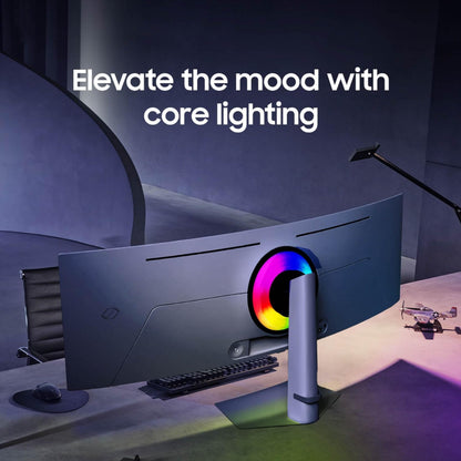 Samsung monitor — 49 inch curved QD-OLED with 240Hz refresh rate and G-Sync compatible