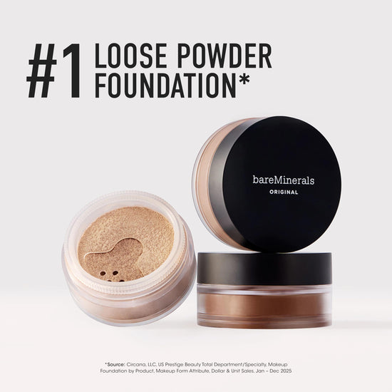 bareMinerals loose powder foundation SPF 15 — sheer to full coverage formula