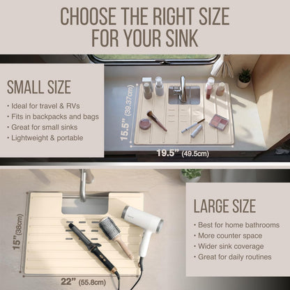 Caddy — Heat resistant silicone for makeup and counter space savings