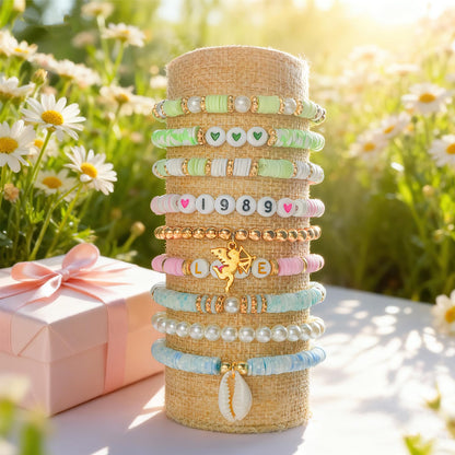 Sunlode bracelet making kit — DIY clay beads and charms for friendship bracelets
