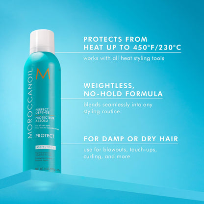 Hair styling agent — Moroccanoil heat protectant