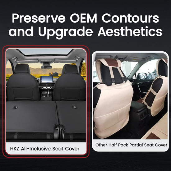 HKZ vehicle seat covers - Leather for Honda CR-V 2023-2026 models