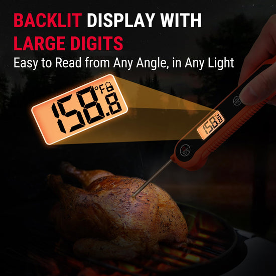 Thermopro Tp03H digital thermometer - battery powered for oven and barbecue cooking