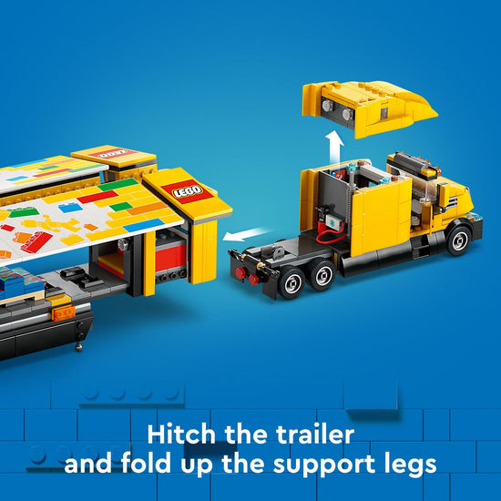 LEGO City delivery truck toy — includes 3 minifigures, ages 8+ years, 60440