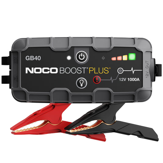 NOCO Boost GB40 — 1000A ultraSafe jump starter for gas and diesel engines