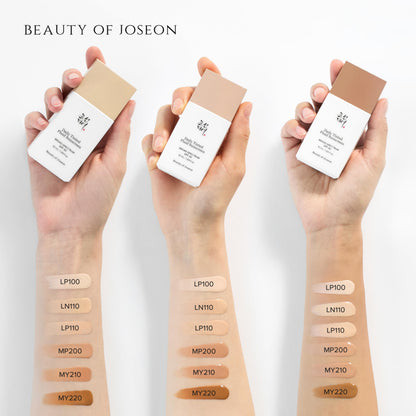 Beauty of Joseon tinted fluid sunscreen with SPF 40 for face, 50ml. 1.69 fl. oz.