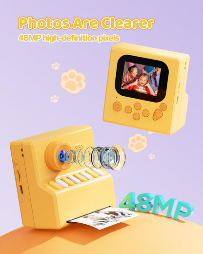 Digital camera — Instant photo printing capability by HODDRCCN