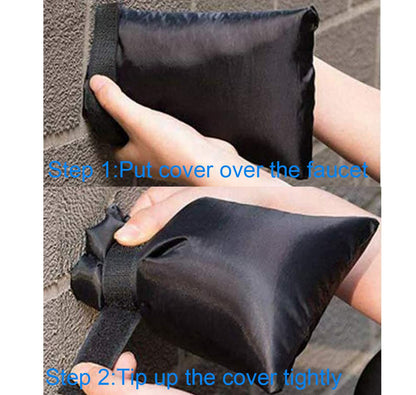 Storage cover — Upgraded waterproof outdoor faucet cover for freeze protection