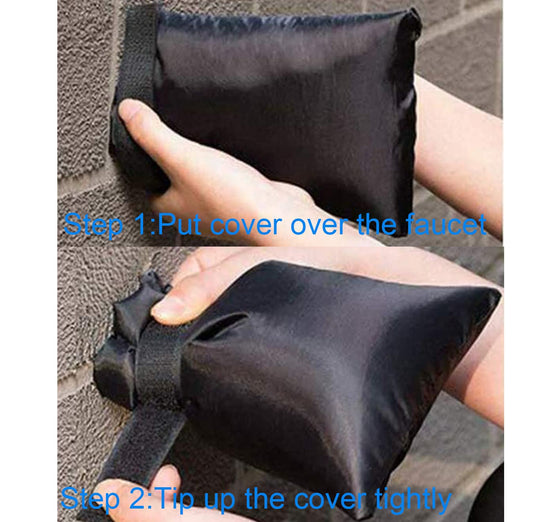 Storage cover — Upgraded waterproof outdoor faucet cover for freeze protection