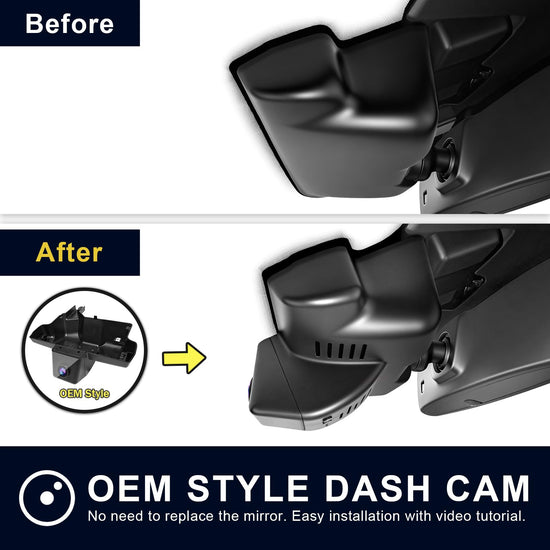 Onboard camera — Custom fit 4K dash cam for Subaru Crosstrek 2024-2026
