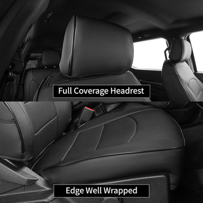 EKR F150 seat covers — heavy duty faux leather for Ford F-150 2021-2026