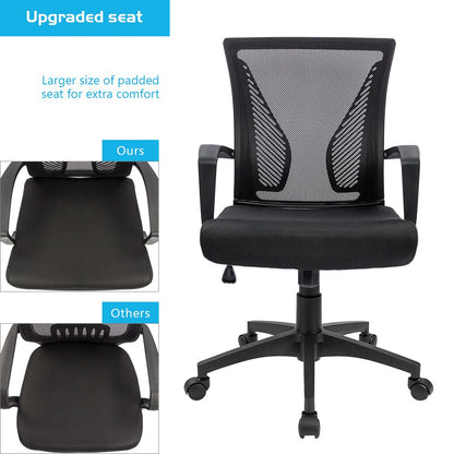 Furmax office chair — Ergonomic design with lumbar support and armrest