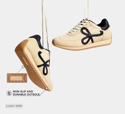 LUCKY STEP women's low top sneakers - trendy and stylish design for comfort and versatility.