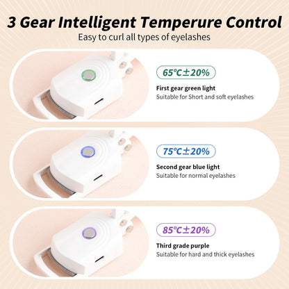 Docolor eyelash curler — ergonomic design for comfortable use