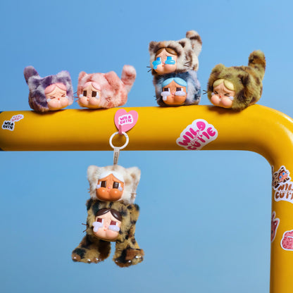 Toy figure — Crybaby Wild but Cutie series vinyl plush pendant blind box