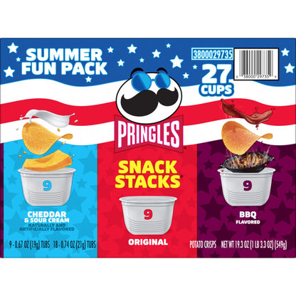 Pringles snack chips with unique flavors