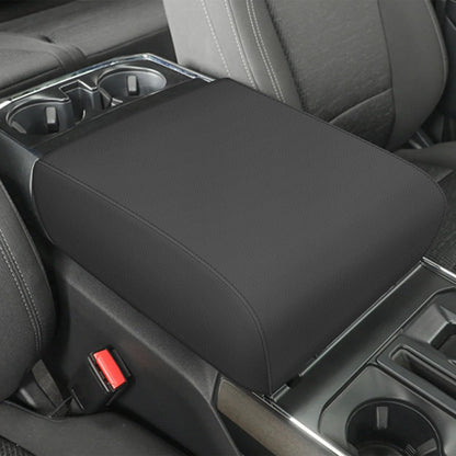 AOMSAZTO armrest covers — black for 2021-2024 Ford F150 bucket seats