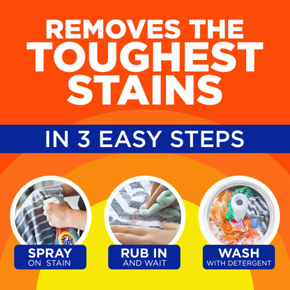 Tide laundry stain remover spray with Oxi — stain remover for tough stains
