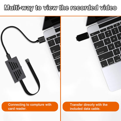 VHLTTYV Mini Video Cameras 1080P Mini Portable Nanny Video Recorder with Motion Detection Security Cameras for Home, Office