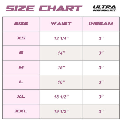Womens running shorts — nylon compression with liner, pack of 2