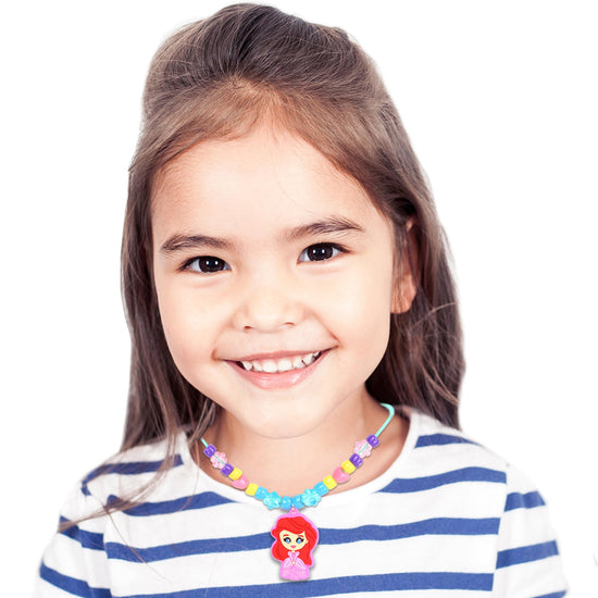 Disney Princess art and craft kit — create custom necklaces with beads and charms