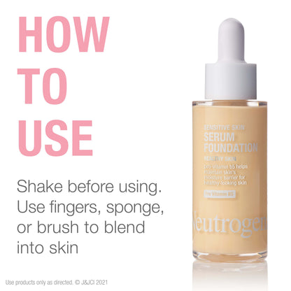 Skin foundation concealer — Neutrogena formula for flawless coverage.
