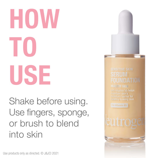 Skin foundation concealer — Neutrogena formula for flawless coverage.