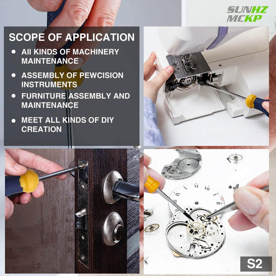 SUNHZMCKP drain strainer — magnetic design with sturdy toolbox and 66 pieces