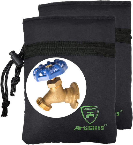 ArtiGifts faucet cover for outdoor water faucets