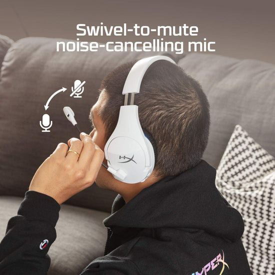 HyperX Cloud Stinger Core headphones – Wireless design with noise-cancelling mic