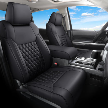 Huidasource Tacoma seat covers - Nappa leather for Toyota Tacoma 2024-2026