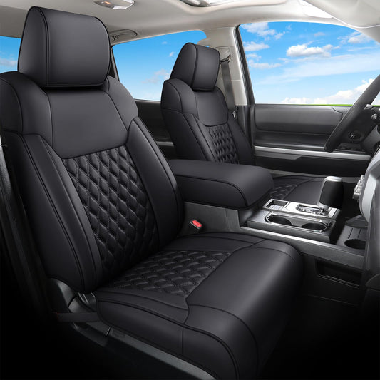 Huidasource Tacoma seat covers - Nappa leather for Toyota Tacoma 2024-2026