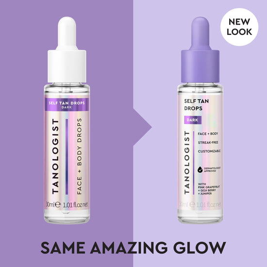 Self tanner — Tanologist illuminating face and body drops, vegan and cruelty free