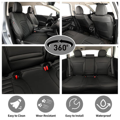 EKR Outback seat covers - Custom fit leather for Subaru Outback 2010-2014