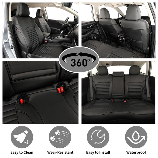 EKR Outback seat covers - Custom fit leather for Subaru Outback 2010-2014