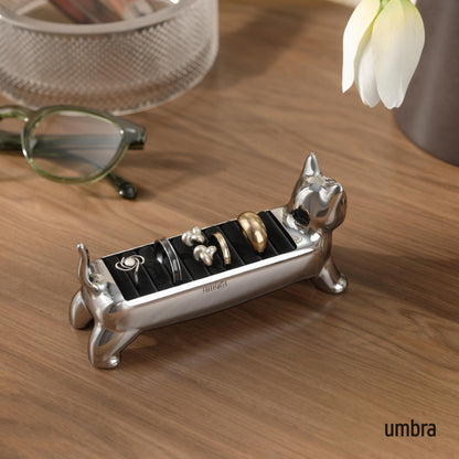ANIGRAM bunny ring holder - copper finish