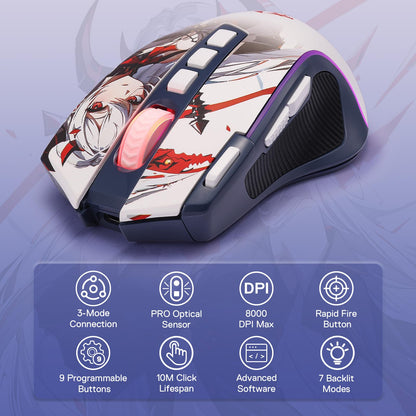 Redragon M612 gaming mouse - high precision sensor