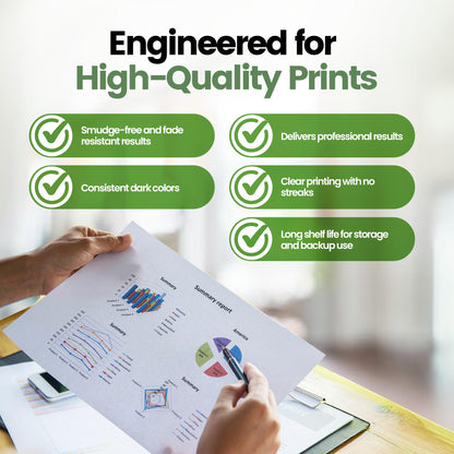 Premium Toner Cartridge 87A CF287A / 87X CF287X - Compatible for HP M506, M501, M527 Series Printers | Printer Cartridge & Toner Cartridge with Reliable Performance - Pack of 2
